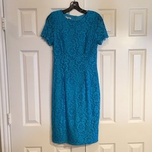 MAGGY LONDON Turquoise Dress size 6  - OBO
